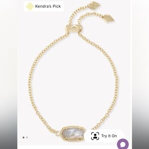 Kendra Scott Elaina Adjustable Bracelet, NWT (Orig. $65)